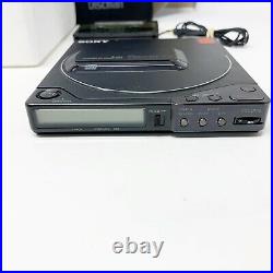 Sony D-25 Discman Compact Disc CD Player Original Box For Repair/Parts Read