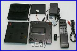 Sony D-25 Discman. Complete Set with Extras. Fully restored D-250