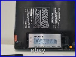 Sony D-25 cd player and case