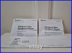 Sony D-25 cd player and case