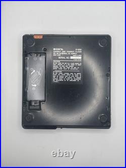 Sony D-250 Discman Portable CD Player + Case, Adapter, Battery, Manual As-Is