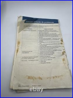 Sony D-250 Discman Portable CD Player + Case, Adapter, Battery, Manual As-Is