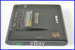 Sony D-303 Black DISCMAN Quality TESTED Japan Portable CD Player for RESTORATION