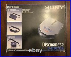 Sony D-307CK Discman With Car Kit Open Box New