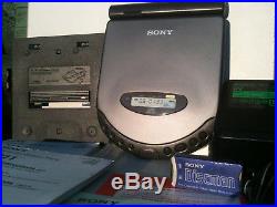 Sony D-311 CD Player Discman CD Walkman Tragbaren Wall Power, stand, Manual, Batt
