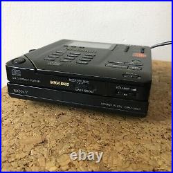 Sony D-35 CD player discman vintage Power & Mount Plate CPM-203P Works