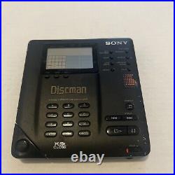 Sony D-35 Vintage Discman Portable CD Player AS IS For Parts Only