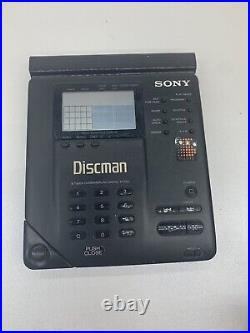 Sony D-35 Vintage Discman Portable CD Player TESTED & WORKING READ