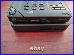 Sony D-350 Discman D-35 with box For Parts or Repair