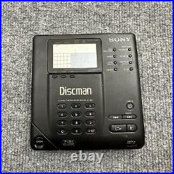 Sony D-350 Vintage Discman Portable CD Player with Rechargeable Battery WORKS