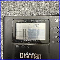 Sony D-350 Vintage Discman Portable CD Player with Rechargeable Battery WORKS
