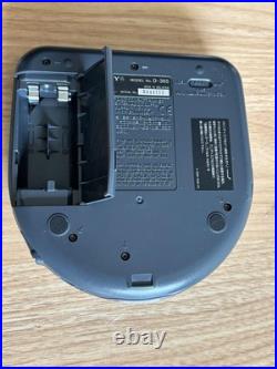 Sony D-365 Portable Cd Player Set Vintage Discman Working Condition Audio Music