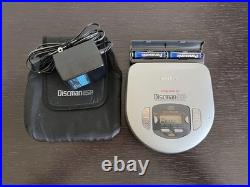 Sony D-375 Discman Portable CD Player Tested Works Ships from Japan