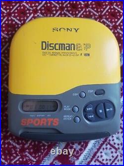 Sony D-421SP Sports Discman ESP CD Compact Player Japan Made Working