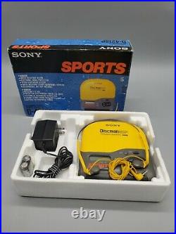 Sony D-421SP Sports Discman ESP Digital Signal Processing CD Player