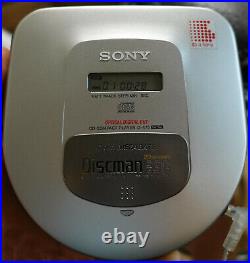 Sony D-475 Discman Portable CD Player (Clean & Working)