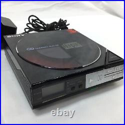 Sony D-5 Discman Portable Compact Disc CD Player with AC Adapter