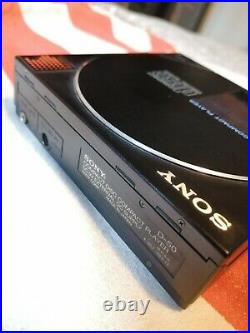 Sony D-50 CD Compact Player + Alimentatore Sony Ac-d50 Funzionante It Works