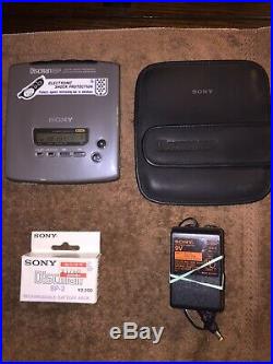 Sony D-515 Portable Discman Vintage Audiophile CD Player Working Great