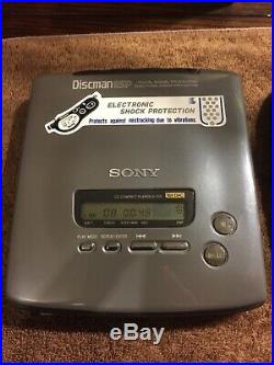 Sony D-515 Portable Discman Vintage Audiophile CD Player Working Great