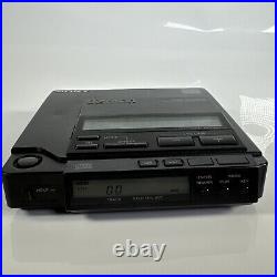 Sony D-555 Discman Personal CD Player Turns On (Read Description) As Is