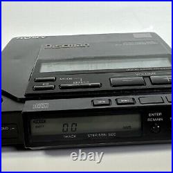 Sony D-555 Discman Personal CD Player Turns On (Read Description) As Is