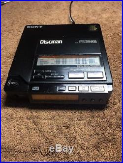 Sony D-555 Vintage Audiophile CD Player Discman Sony Vintage Working Restored V3