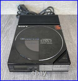 Sony D-5A CD Player Compact Disc D50 & Power Dock Vintage Ships FREE