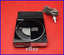 Sony D-5A Compact CD Player & Sony AC-D50 AC Power Adapter With Manuals