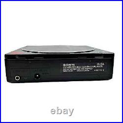 Sony D-5A Discman, AC-D50 Power Dock, & EBP-9LC Battery Pack PARTS/REPAIR