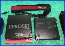 Sony D-7 Discman. Complete Set. Fully restored D-50 MkII