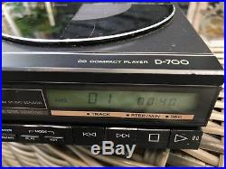 Sony D-700 Portable Compact Disc Player (1986)