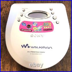 Sony D-777 CD Walkman Portable CD Player with Remote, Earphone Japan