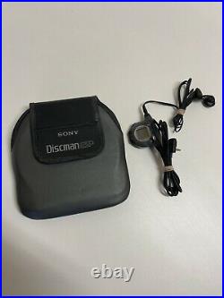 Sony D-777 Portable Personal CD Player Tested Works Vintage RARE Walkman
