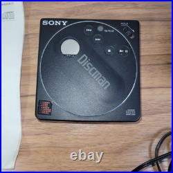 Sony D-88 Portable Discman Walkman CD Player See Description Spins No Sound