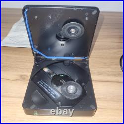 Sony D-88 Portable Discman Walkman CD Player See Description Spins No Sound