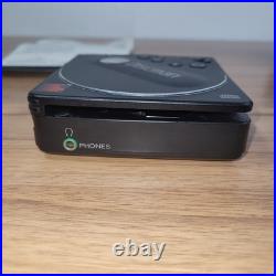 Sony D-88 Portable Discman Walkman CD Player See Description Spins No Sound
