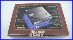 Sony D-9 D-90 Discman Boxed. Recapped with Black Gate capacitors. Mint