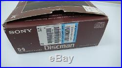 Sony D-9 D-90 Discman Boxed. Recapped with Black Gate capacitors. Mint