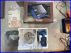 Sony D-9 Discman - Box - Missing Disman Just Accessories As Pictured