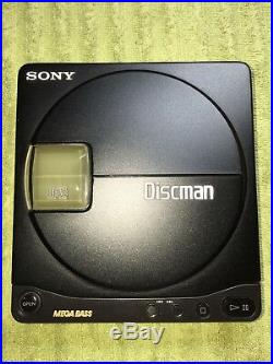 Sony D-9 Portable Discman Vintage Audiophile CD Player Digital Audio Mint In Box
