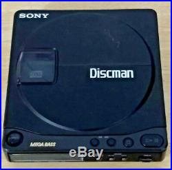 Sony D-9 Portable Discman Vintage CD Player Digital Audio D9 Parts Only AS IS