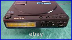 Sony D-99 Discman In Blue The First-Ever Discman with 1-bit DAC