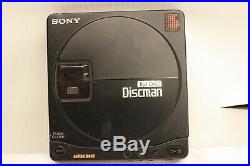 Sony D-99 Portable Compact CD Player Discman Vintage Collectable 1 Bit Dac Retro