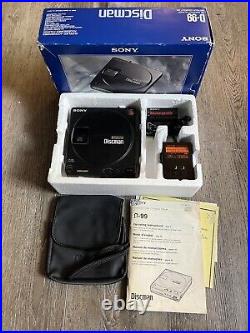 Sony D-99 Vintage CD Discman Made in Japan Not Working