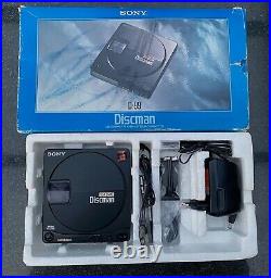 Sony D-99 discman, perfect working condition. With many accessories