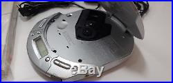 Sony D-CJ501 DISCMAN SILBER MP3 CD SPIELER PORTABLE CD PLAYER. ORIGINAL VERPACKT