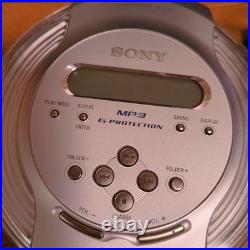 Sony D-Cj01 Portable Cd Player Walkman Personal Compact Disc Player Audio