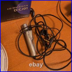 Sony D-Cj01 Portable Cd Player Walkman Personal Compact Disc Player Audio