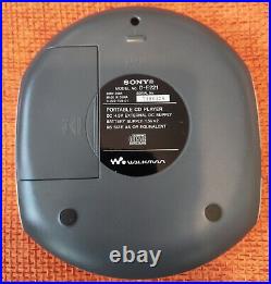 Sony D-E221 CD Walkman Personal CD Player Silver